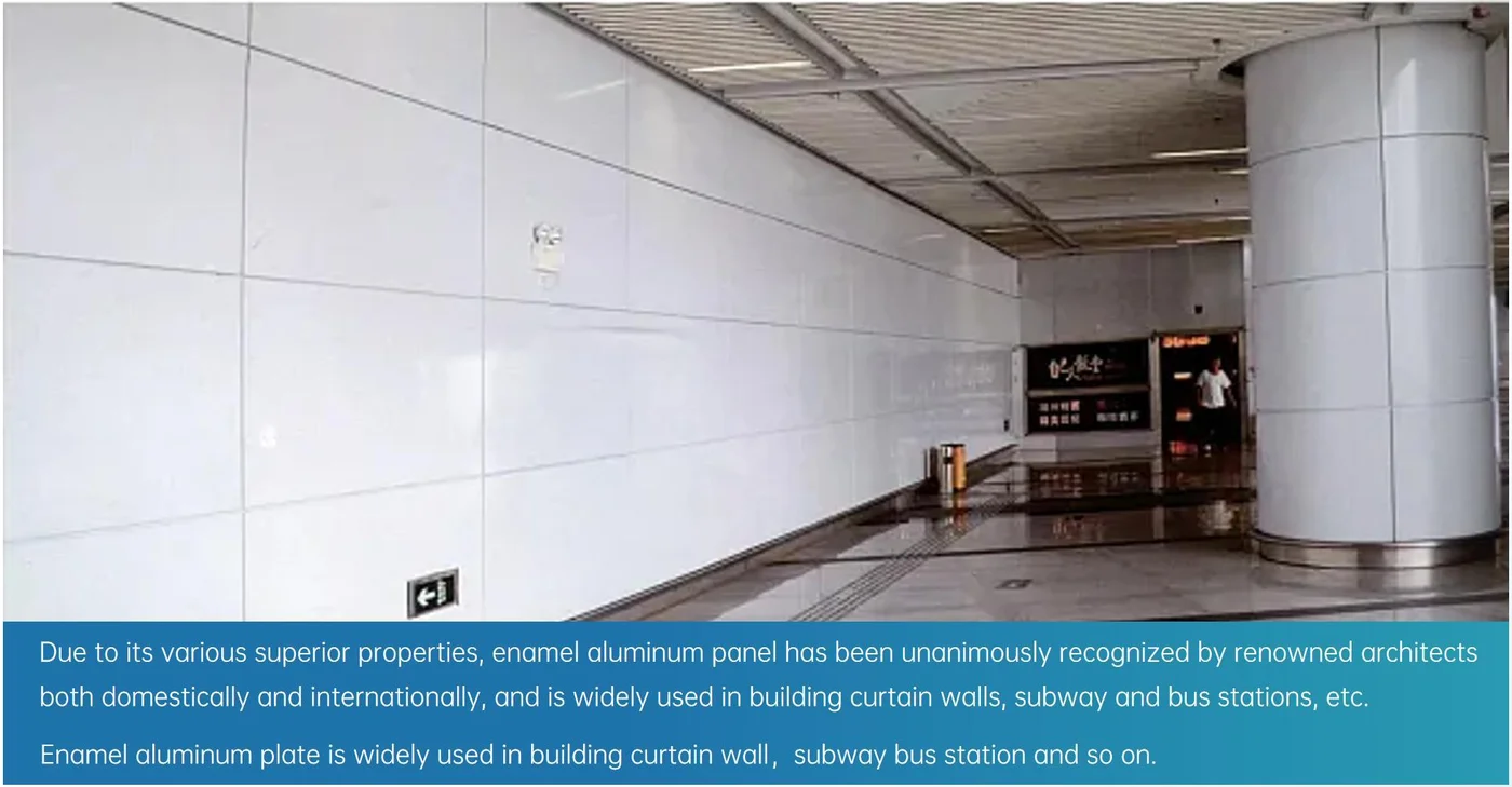 Enameled Aluminum Sheet
